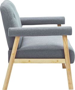 Elior Tapicerowana sofa 2-osobowa Eureka 2G - jasny szary 8