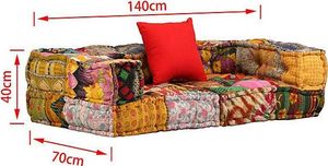 Elior 2-osobowa modułowa sofa Demri 1D 6