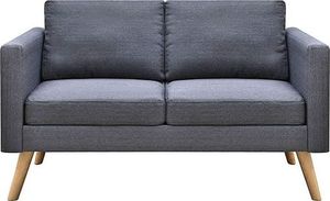 Elior Sofa dwuosobowa Lavinia 3S - ciemny szary 2