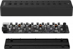 HUB USB Orico 10x USB-A 2.0 (P10-U2-V1-EU-BK-BP) 5