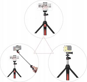 Selfie stick Xrec Zestaw / Monopod / Kijek / Statyw Selfie + Pilot 5w1 11