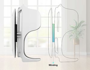 Xrec Uchwyt / Mocowanie Magentyczne / Futerał Etui Do Głośnika Amazon Echo Dot 3 - Biały 4