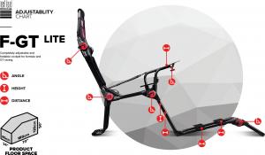 Next Level Racing Kokpit F-GT Lite (NLR-S015) 11