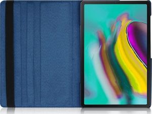 Etui na tablet Alogy Etui obrotowe Alogy 360 do Galaxy Tab S5e 10.5 2019 T720/T725 granatowe uniwersalny 2