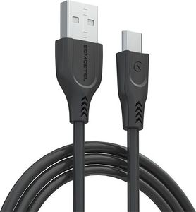 Kabel USB Somostel USB-A - microUSB Czarny (SMS-BT03 USB - micro USB Czarny) 1