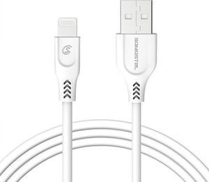 Kabel USB Somostel USB-A - Lightning Biały (SMSBT09LIGHTING) 1