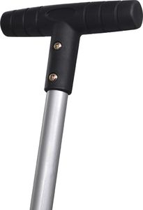 vidaXL Czerwony samochód-jeździk retro z drążkiem do pchania 6