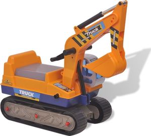 vidaXL Jeździk Kopatka Żółty 2