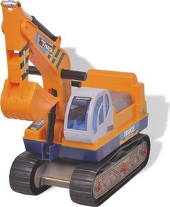 vidaXL Jeździk Kopatka Żółty 3