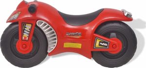 vidaXL Motocykl - jeździk, plastikowy, czerwony 3
