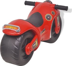 vidaXL Motocykl - jeździk, plastikowy, czerwony 4