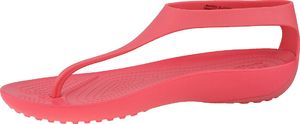Crocs Sandały damskie W Serena Flip czerwone r. 39/40 (205468-611) 2