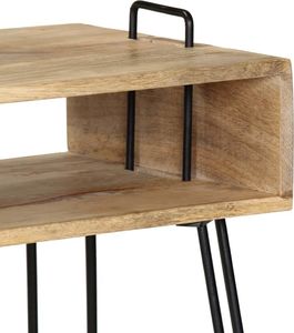 vidaXL Stolik typu konsola z litego drewna mango, 115 x 35 x 76 cm 6