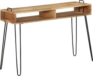 vidaXL Stolik typu konsola z litego drewna mango, 115 x 35 x 76 cm 7