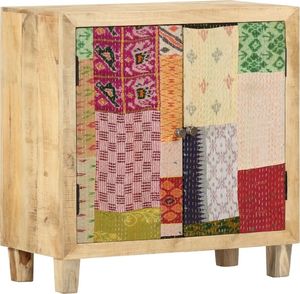 vidaXL Szafka patchwork , 70x35x75 cm, lite drewno mango 1