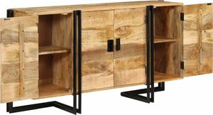 vidaXL Szafka z litego drewna mango, 150 x 40 x 80 cm 7