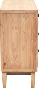 vidaXL Szafka z szufladami, lite drewno jodłowe, 80 x 36 x 75 cm 7