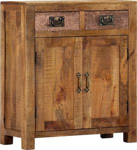 vidaXL Szafka, 65 x 30 x 75 cm, lite, surowe drewno mango 1