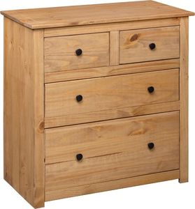 vidaXL Szafka, 80 x 40 x 83 cm, drewno sosnowe, seria Panama 5