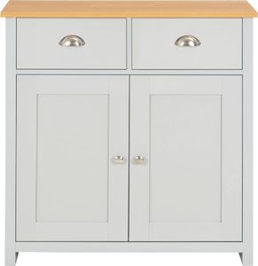 vidaXL Szafka, szara, 79 x 35 x 81 cm 4