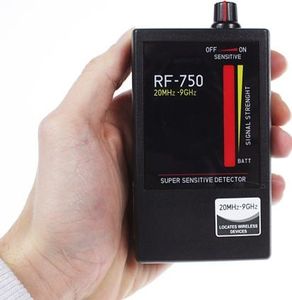Nexus WYKRYWACZ KAMER BEZPRZEWODOWYCH IP, LOKALIZATORÓW GPS I PODSŁUCHÓW SIM RF-750 1
