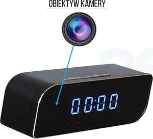 Kamera IP Nexus ZEGAREK SZPIEGOWSKI NX70 WIFI HD PODGLĄD NA ŻYWO BUDZIK P2P 720P 1
