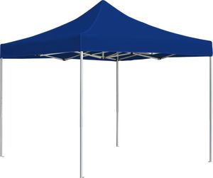 vidaXL Profesjonalny namiot imprezowy, aluminium, 2x2 m, niebieski 1