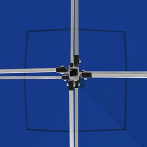 vidaXL Profesjonalny namiot imprezowy, aluminium, 2x2 m, niebieski 3