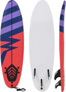 vidaXL Deska surfingowa Stripe 170 cm (91688) 1