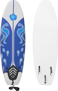 vidaXL Deska surfingowa Blue 170 cm (91257) 1
