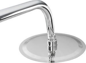 Zestaw prysznicowy vidaXL z deszczownicą z baterią chrom (145056) 6