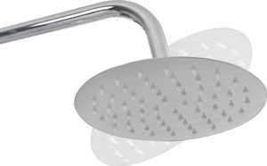 Zestaw prysznicowy vidaXL z deszczownicą z baterią chrom (145056) 7