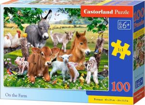 Castorland Puzzle 100 On the Farm 1