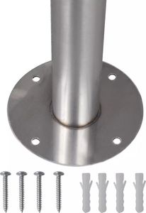 vidaXL Skrzynka na listy na stojaku, podłużna 6