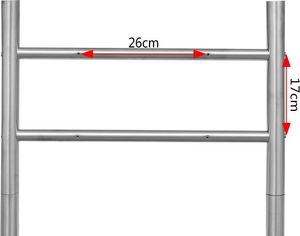 vidaXL Stojak pod skrzynkę na listy 5