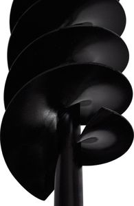 vidaXL Świder glebowy z uchwytem, 100 mm, przedłużany, 5 m, stal 6