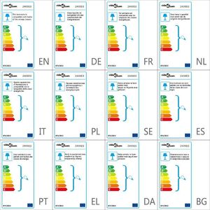 Lampa podłogowa vidaXL Lampa podłogowa z dekoracyjnymi kulami, wysoka, czarna 3