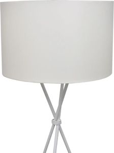 Lampa podłogowa vidaXL Lampa podłogowa, biała 2