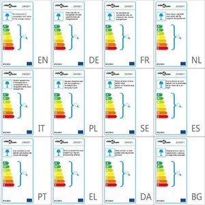 Lampa podłogowa vidaXL Lampa podłogowa, czarna 3