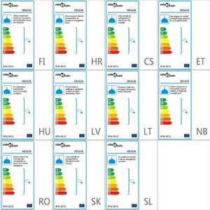 Lampa wisząca vidaXL Lampa wisząca, czarna, sferyczna, 3 żarówki E27 8