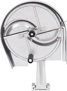 vidaXL Ręczna krajalnica do warzyw, srebrna, 22x44,5 cm, aluminium 2