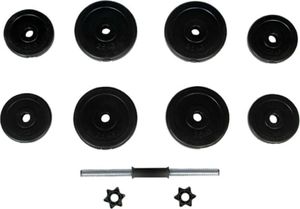 vidaXL ‎Hantel bitumiczny 1 x 15 kg 3