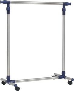 vidaXL Regulowany stojak/wieszak na ubrania, stal nierdzewna, srebrny 5