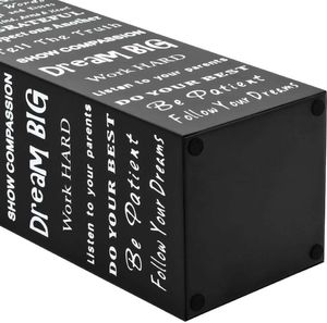 vidaXL Stojak na parasole, z krótkimi sentencjami, stalowy, czarny 4