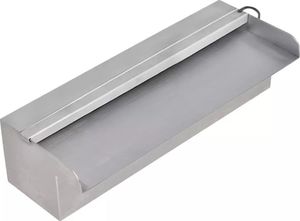 vidaXL Fontanna/wodospad do basenu, 120 cm, z oświetleniem LED 2