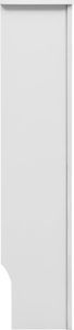 vidaXL Osłona na kaloryfer, biała, 152 x 19 x 81,5 cm, MDF 4