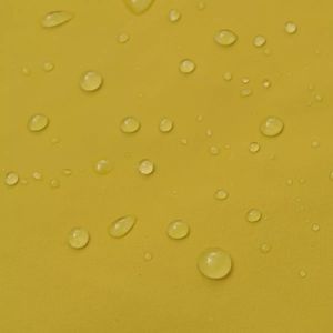 vidaXL Wodoodporny, żółty płaszcz przeciwdeszczowy z kapturem M 3