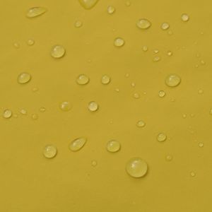 vidaXL Wodoodporny, żółty płaszcz przeciwdeszczowy z kapturem XXL 3