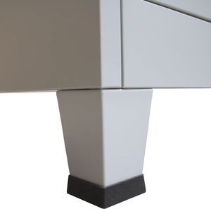 vidaXL Zamykana szafka o 9 przegrodach, stalowa, 90x45x180 cm, szara 6