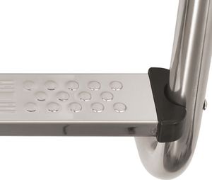 vidaXL Drabinka basenowa z 3 stopniami, stal nierdzewna, 120 cm 6